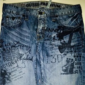 Guess Premium Rebel Regular Straight Denim